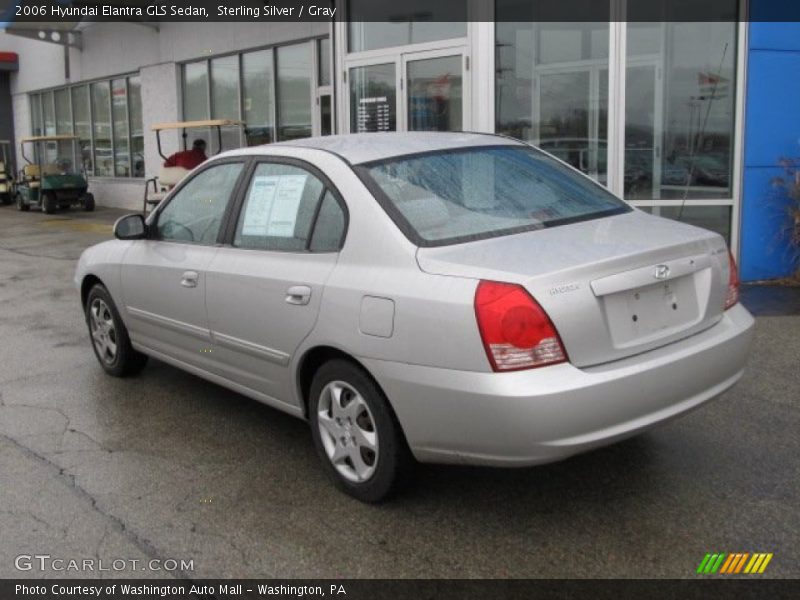Sterling Silver / Gray 2006 Hyundai Elantra GLS Sedan