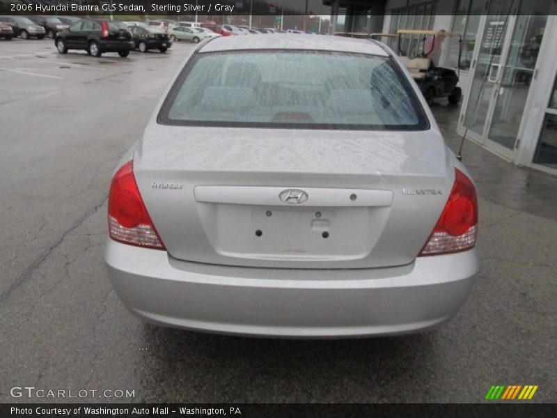 Sterling Silver / Gray 2006 Hyundai Elantra GLS Sedan