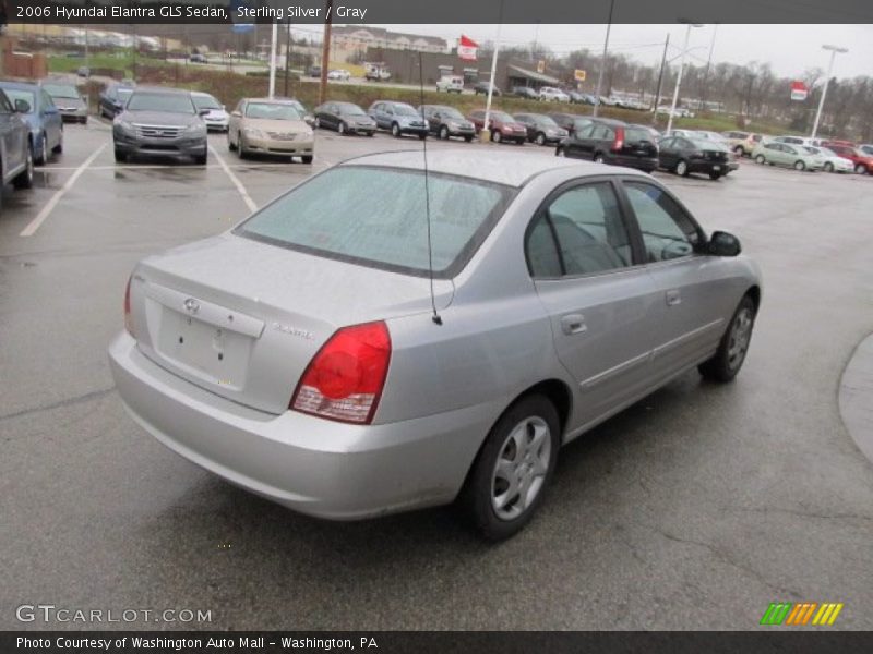 Sterling Silver / Gray 2006 Hyundai Elantra GLS Sedan