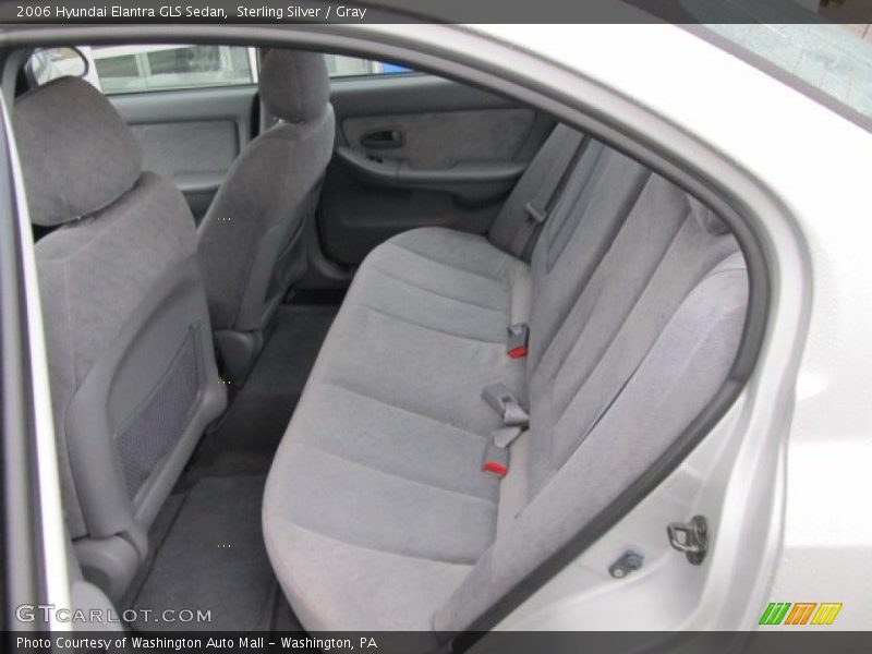 Sterling Silver / Gray 2006 Hyundai Elantra GLS Sedan