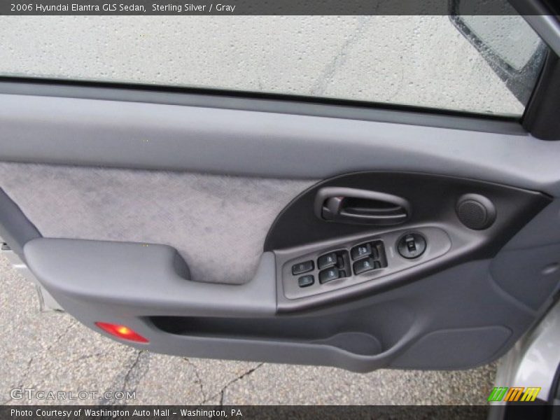 Sterling Silver / Gray 2006 Hyundai Elantra GLS Sedan