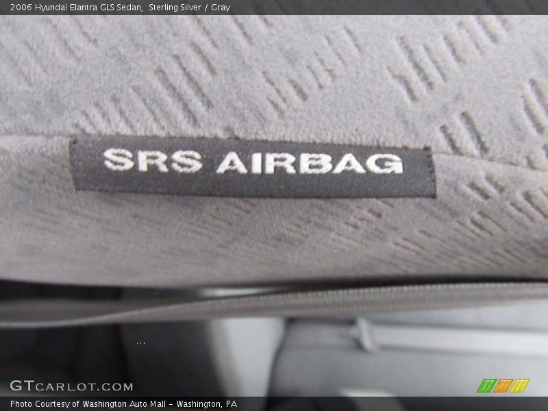 Sterling Silver / Gray 2006 Hyundai Elantra GLS Sedan