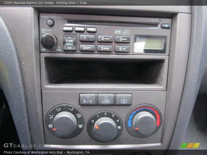 Sterling Silver / Gray 2006 Hyundai Elantra GLS Sedan
