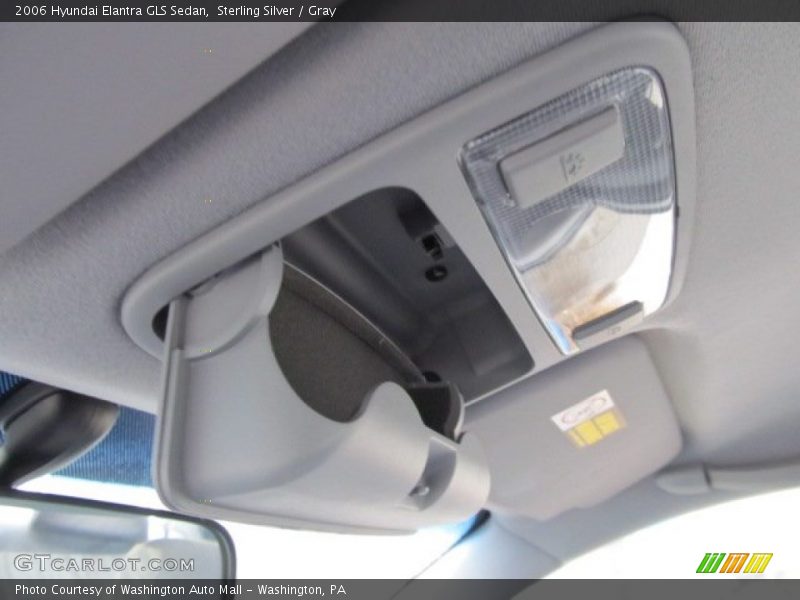 Sterling Silver / Gray 2006 Hyundai Elantra GLS Sedan