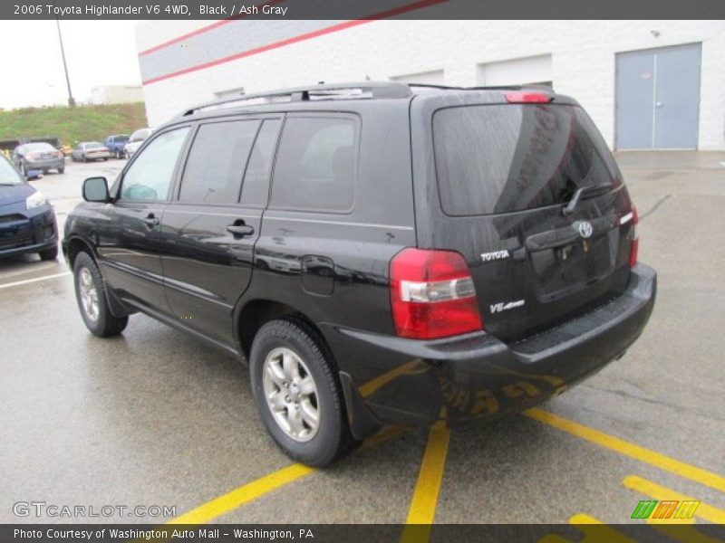 Black / Ash Gray 2006 Toyota Highlander V6 4WD