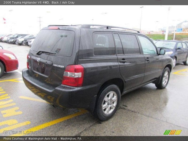 Black / Ash Gray 2006 Toyota Highlander V6 4WD