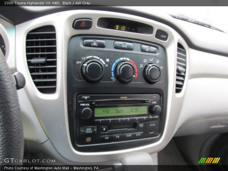 Black / Ash Gray 2006 Toyota Highlander V6 4WD