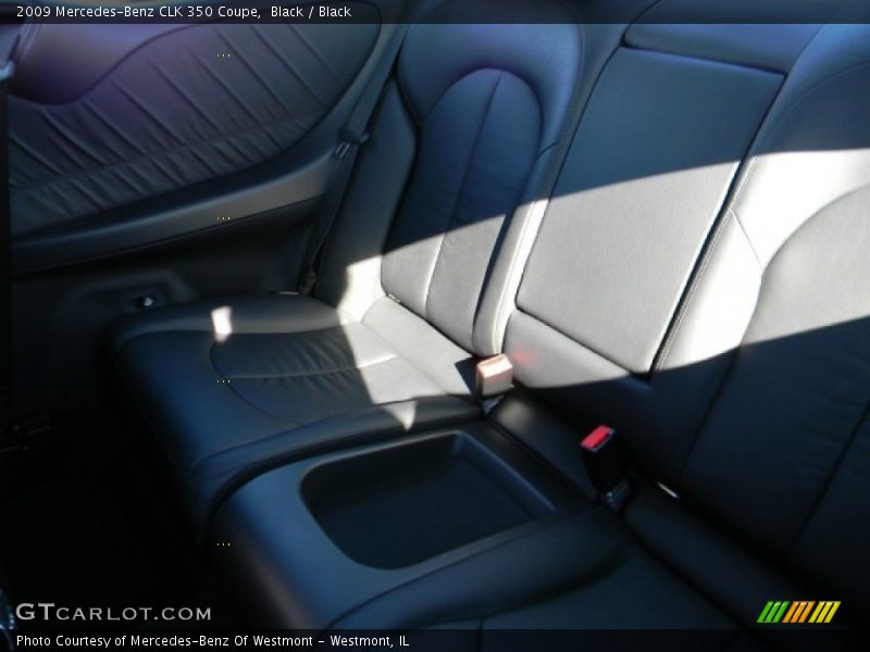 Black / Black 2009 Mercedes-Benz CLK 350 Coupe