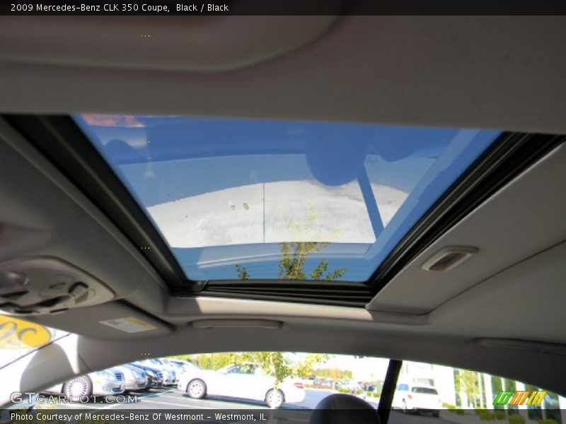 Black / Black 2009 Mercedes-Benz CLK 350 Coupe