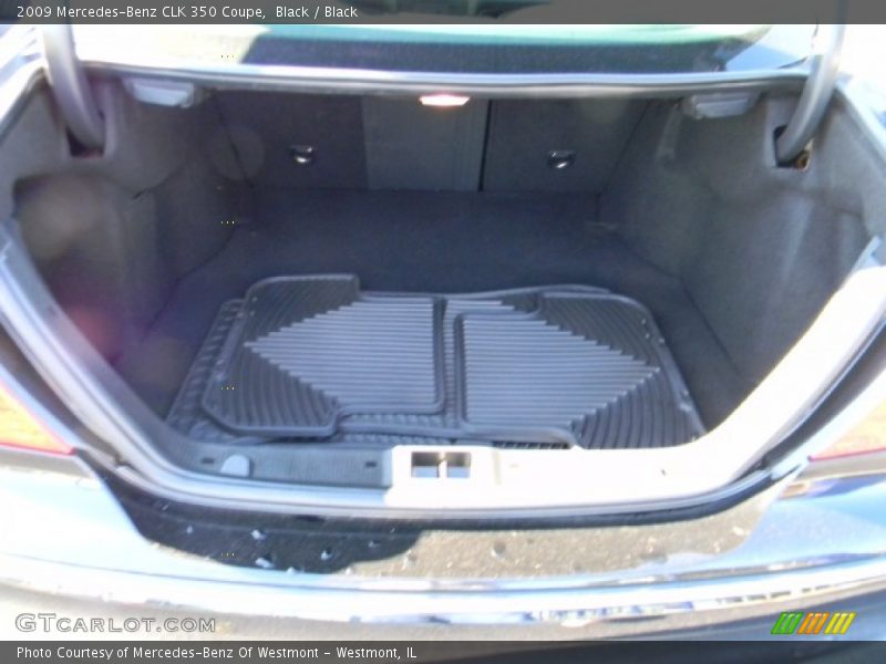 Black / Black 2009 Mercedes-Benz CLK 350 Coupe