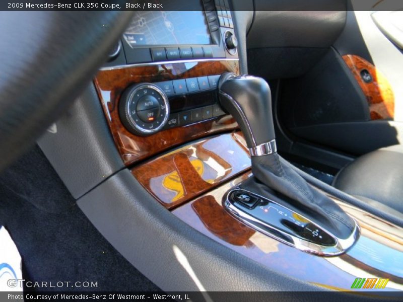Black / Black 2009 Mercedes-Benz CLK 350 Coupe
