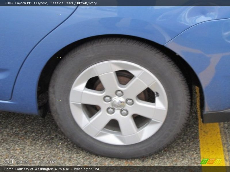 Seaside Pearl / Brown/Ivory 2004 Toyota Prius Hybrid