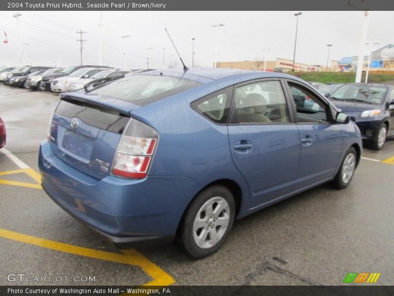 Seaside Pearl / Brown/Ivory 2004 Toyota Prius Hybrid