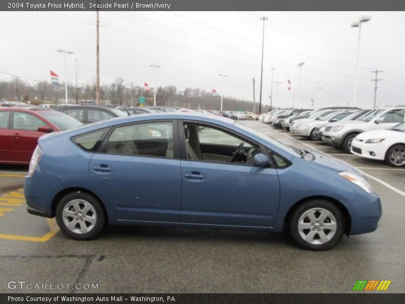 Seaside Pearl / Brown/Ivory 2004 Toyota Prius Hybrid