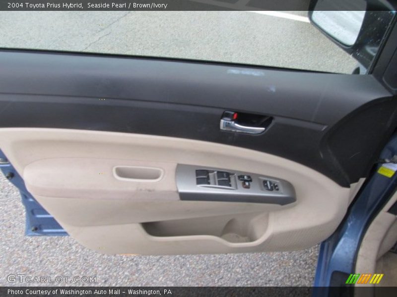 Seaside Pearl / Brown/Ivory 2004 Toyota Prius Hybrid