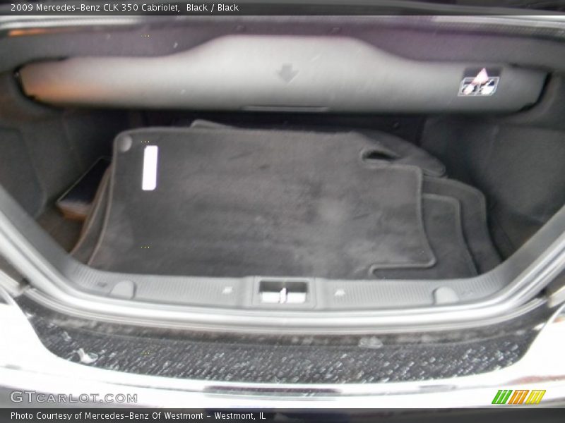 Black / Black 2009 Mercedes-Benz CLK 350 Cabriolet