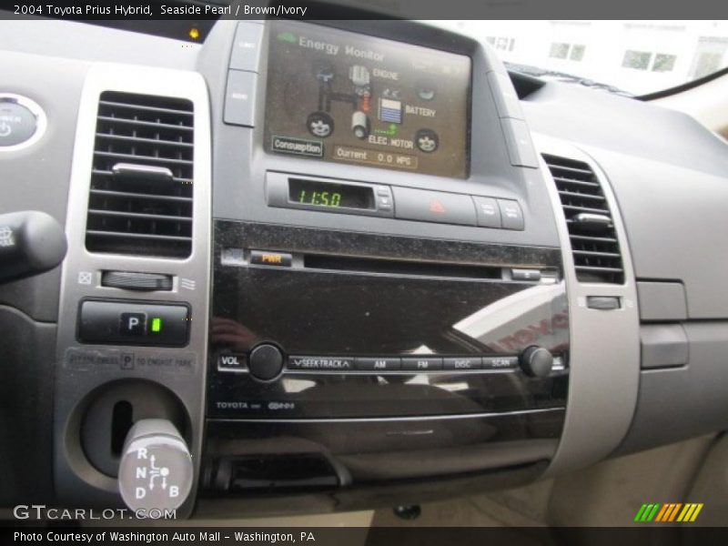 Seaside Pearl / Brown/Ivory 2004 Toyota Prius Hybrid