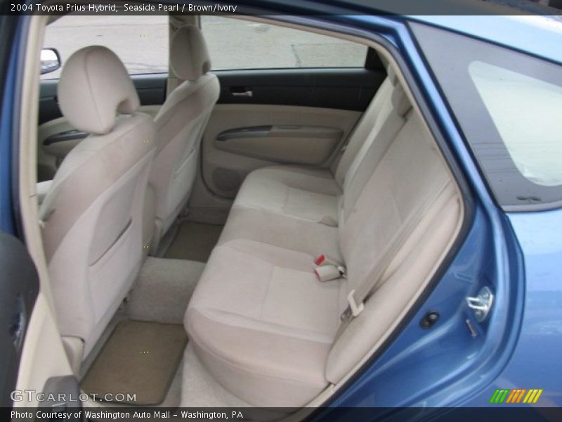 Seaside Pearl / Brown/Ivory 2004 Toyota Prius Hybrid