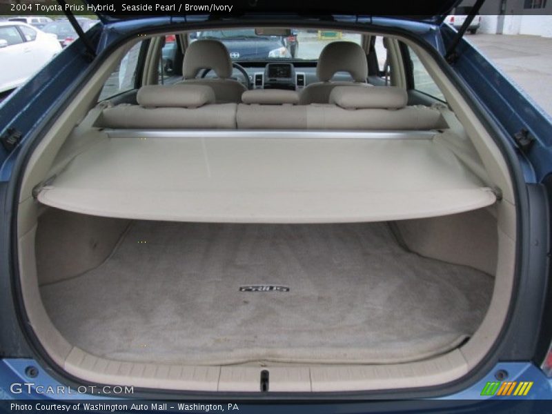 Seaside Pearl / Brown/Ivory 2004 Toyota Prius Hybrid