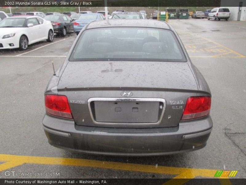Slate Gray / Black 2002 Hyundai Sonata GLS V6