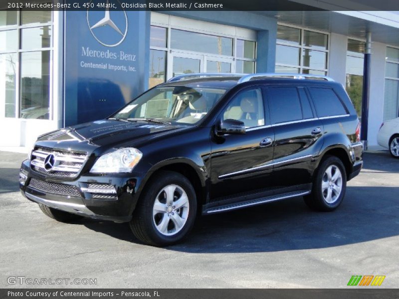 Obsidian Black Metallic / Cashmere 2012 Mercedes-Benz GL 450 4Matic