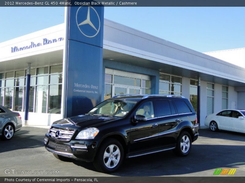 Obsidian Black Metallic / Cashmere 2012 Mercedes-Benz GL 450 4Matic
