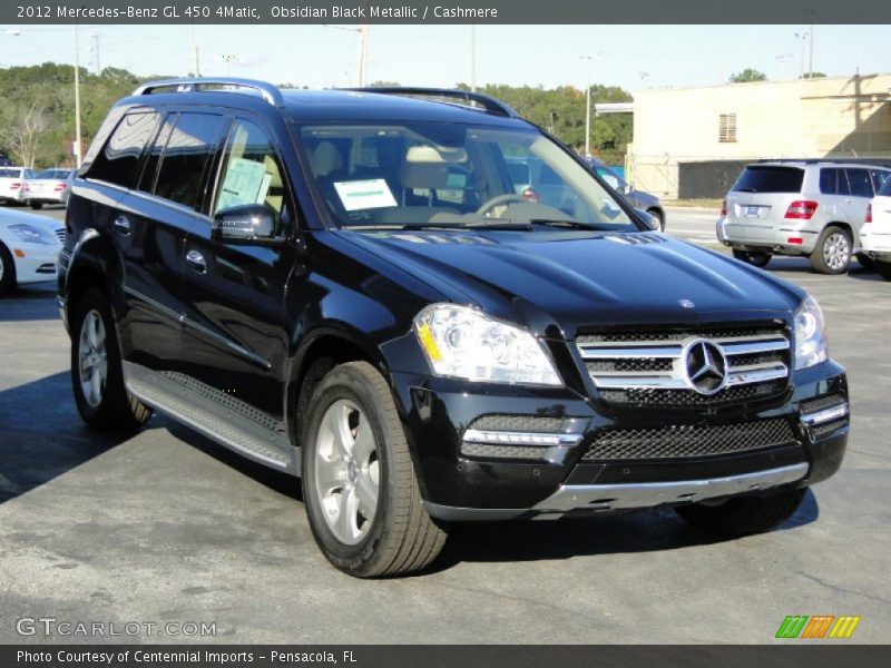 Obsidian Black Metallic / Cashmere 2012 Mercedes-Benz GL 450 4Matic