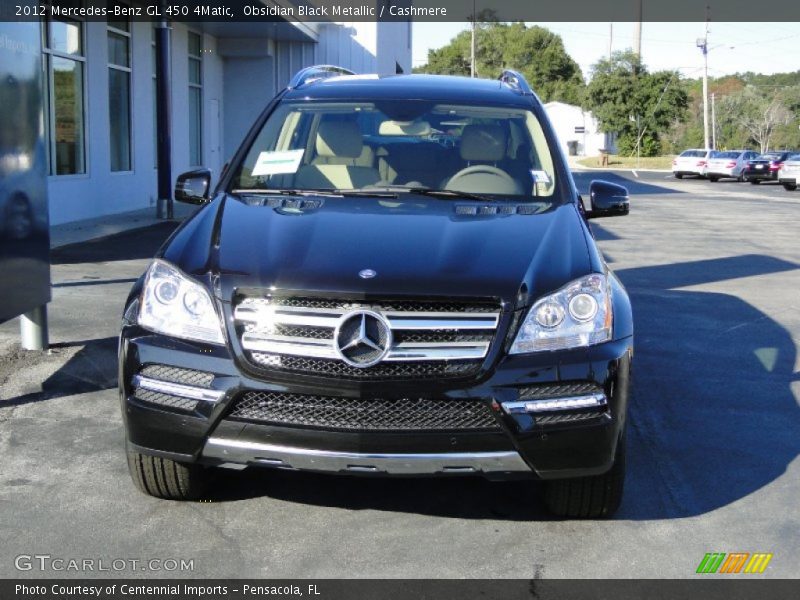 Obsidian Black Metallic / Cashmere 2012 Mercedes-Benz GL 450 4Matic