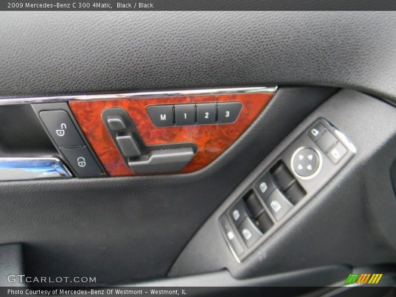 Black / Black 2009 Mercedes-Benz C 300 4Matic
