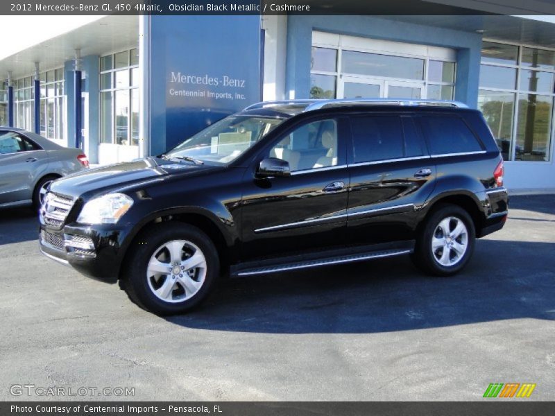 Obsidian Black Metallic / Cashmere 2012 Mercedes-Benz GL 450 4Matic