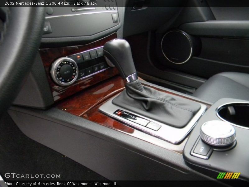 Black / Black 2009 Mercedes-Benz C 300 4Matic
