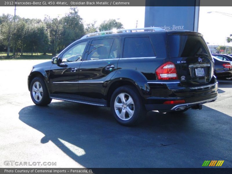 Obsidian Black Metallic / Cashmere 2012 Mercedes-Benz GL 450 4Matic