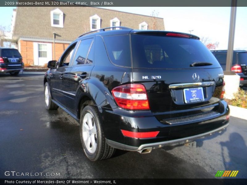 Black / Black 2009 Mercedes-Benz ML 320 BlueTec 4Matic
