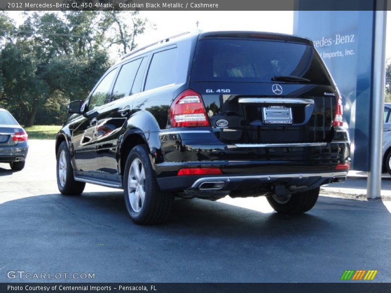 Obsidian Black Metallic / Cashmere 2012 Mercedes-Benz GL 450 4Matic