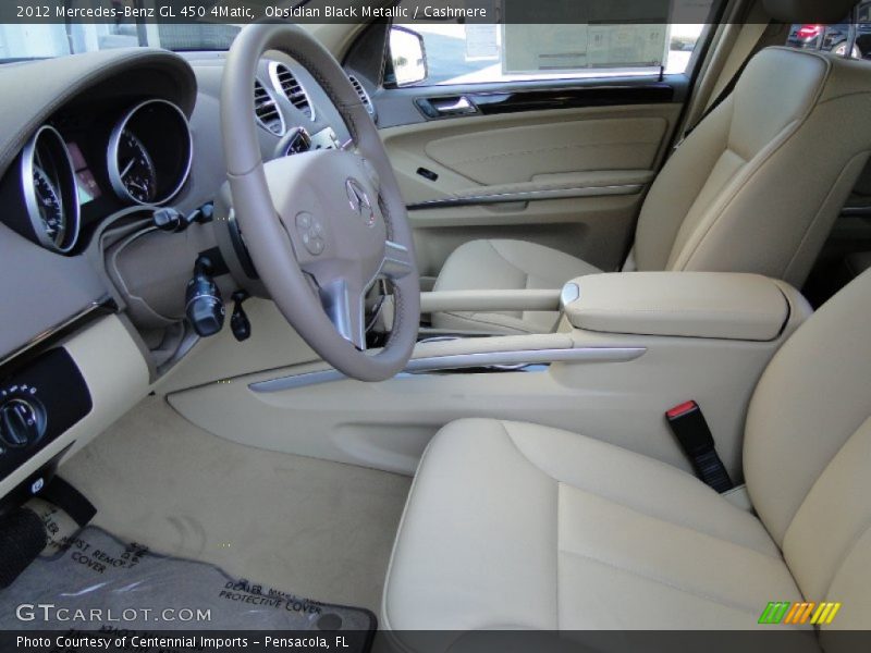 Obsidian Black Metallic / Cashmere 2012 Mercedes-Benz GL 450 4Matic