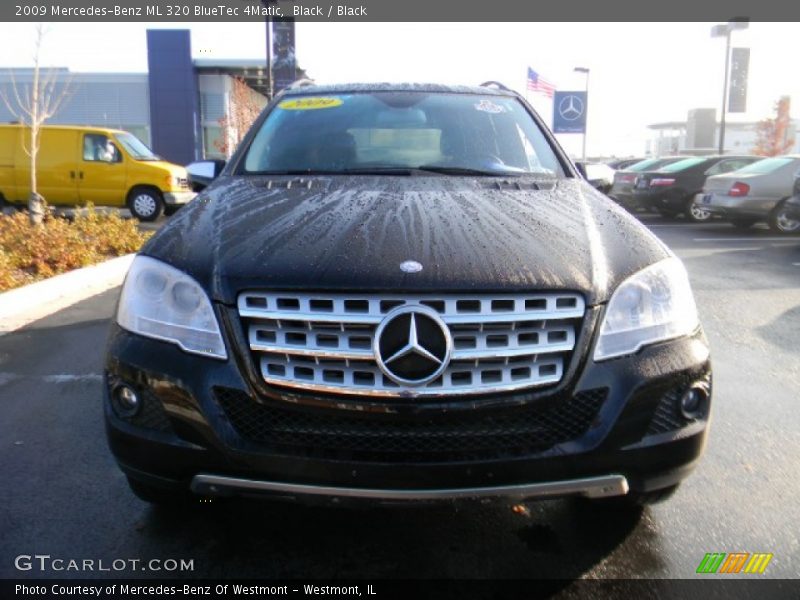 Black / Black 2009 Mercedes-Benz ML 320 BlueTec 4Matic