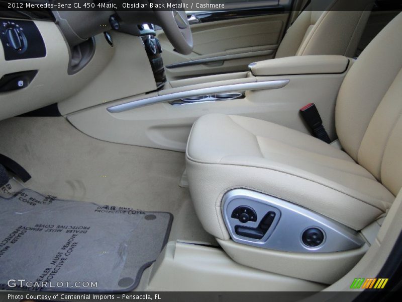 Obsidian Black Metallic / Cashmere 2012 Mercedes-Benz GL 450 4Matic