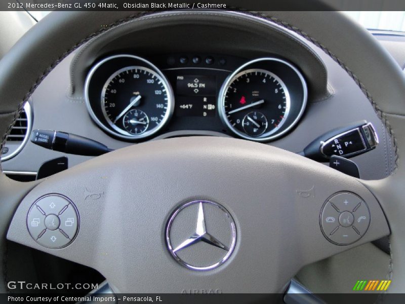 Obsidian Black Metallic / Cashmere 2012 Mercedes-Benz GL 450 4Matic