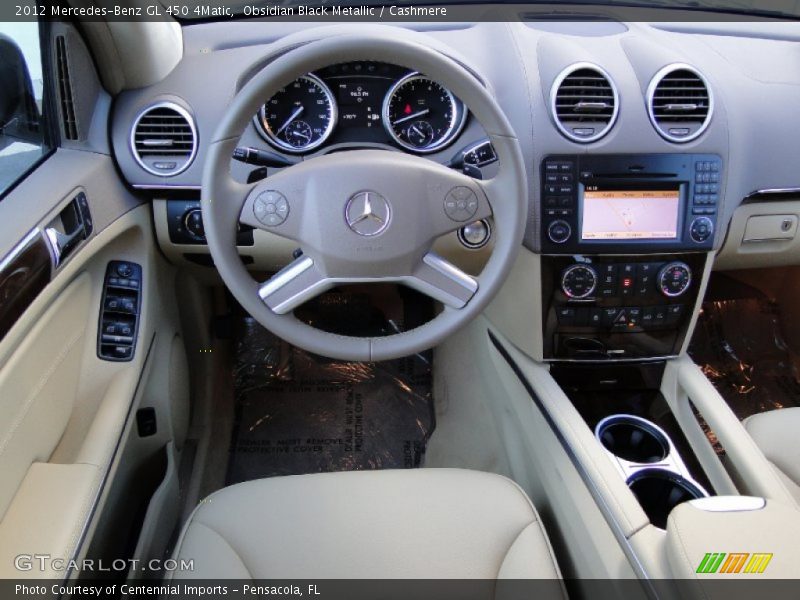 Obsidian Black Metallic / Cashmere 2012 Mercedes-Benz GL 450 4Matic