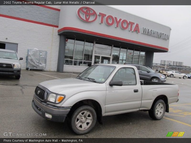Lunar Mist Metallic / Charcoal 2002 Toyota Tacoma Regular Cab