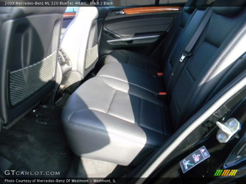 Black / Black 2009 Mercedes-Benz ML 320 BlueTec 4Matic