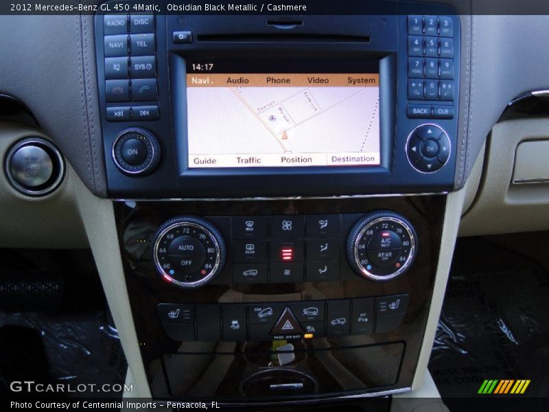 Obsidian Black Metallic / Cashmere 2012 Mercedes-Benz GL 450 4Matic