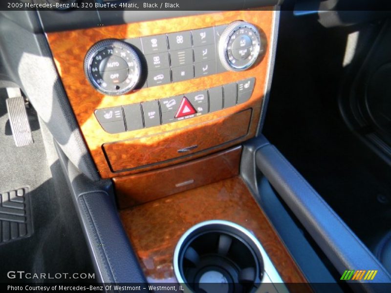 Black / Black 2009 Mercedes-Benz ML 320 BlueTec 4Matic