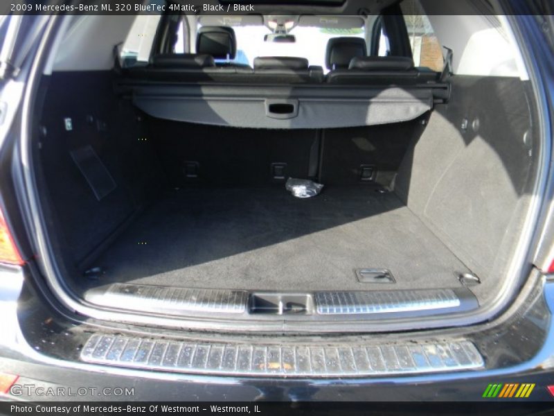 Black / Black 2009 Mercedes-Benz ML 320 BlueTec 4Matic
