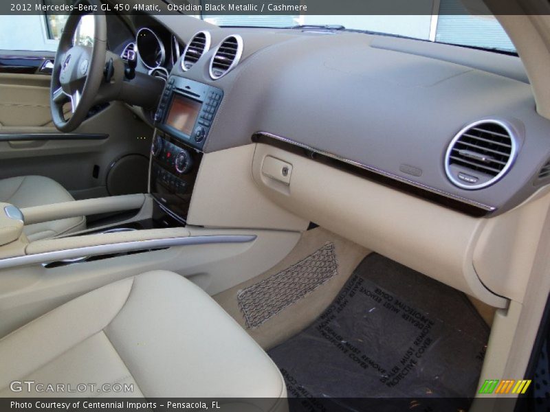 Obsidian Black Metallic / Cashmere 2012 Mercedes-Benz GL 450 4Matic