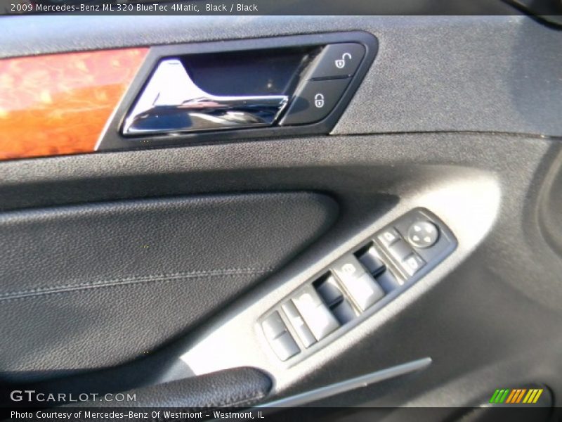 Black / Black 2009 Mercedes-Benz ML 320 BlueTec 4Matic