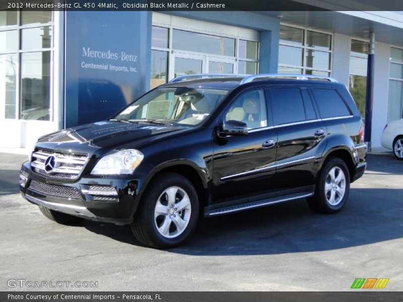 Obsidian Black Metallic / Cashmere 2012 Mercedes-Benz GL 450 4Matic