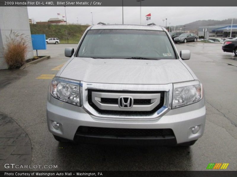 Billet Silver Metallic / Gray 2009 Honda Pilot EX-L 4WD