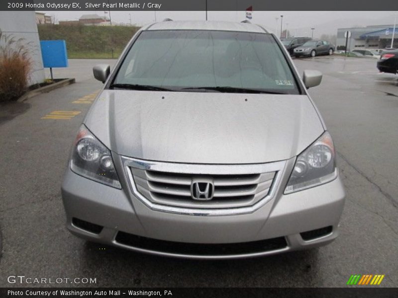 Silver Pearl Metallic / Gray 2009 Honda Odyssey EX