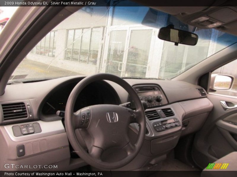 Silver Pearl Metallic / Gray 2009 Honda Odyssey EX